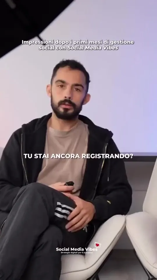 Valentina Paderi racconta a Gian Marco il percorso fatto insieme
